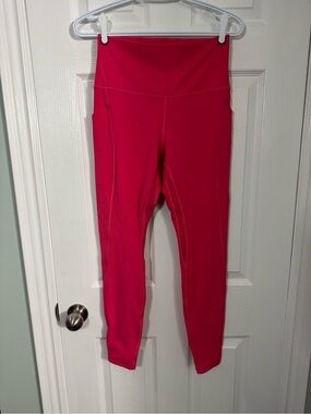 lululemon athletica High-Rise Hot Pink Leggings with pockets